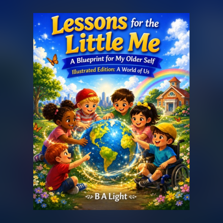 Lessons for the Little Me Illustrated Edition A World of Us full original cover with padding for collection card