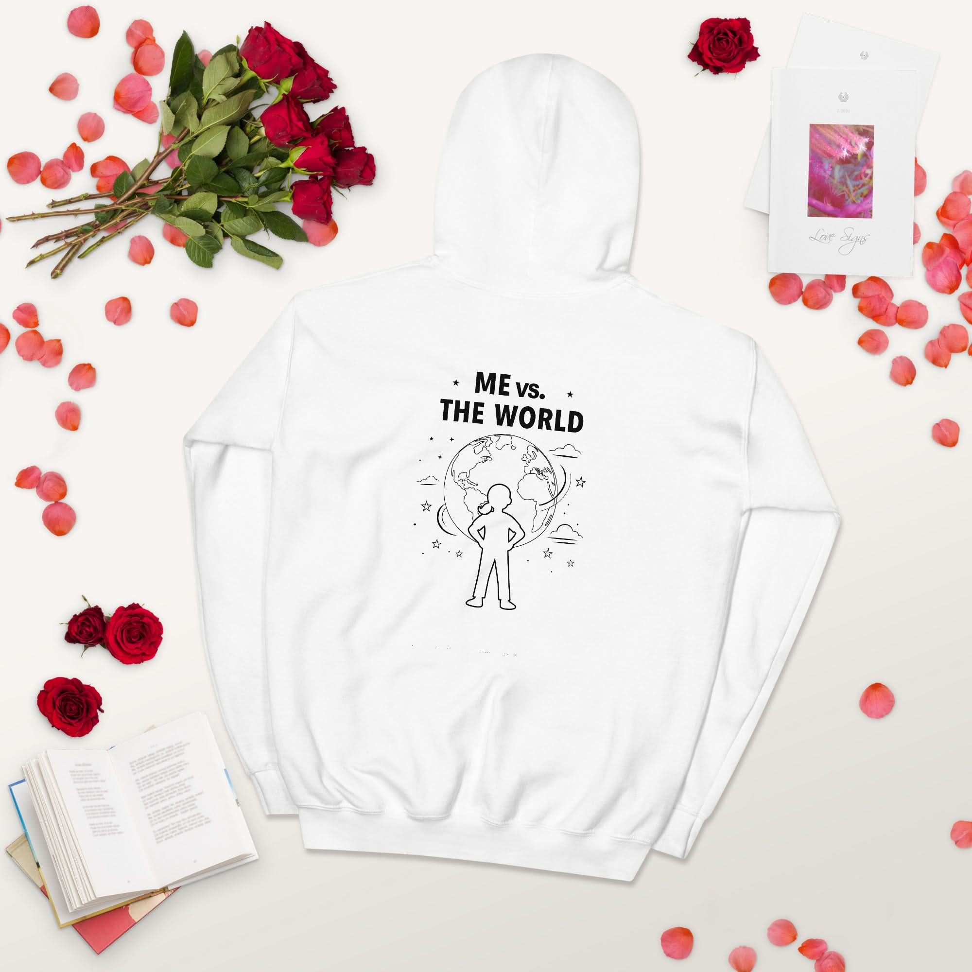 Me vs The World unisex hoodie ki.bo international Brand