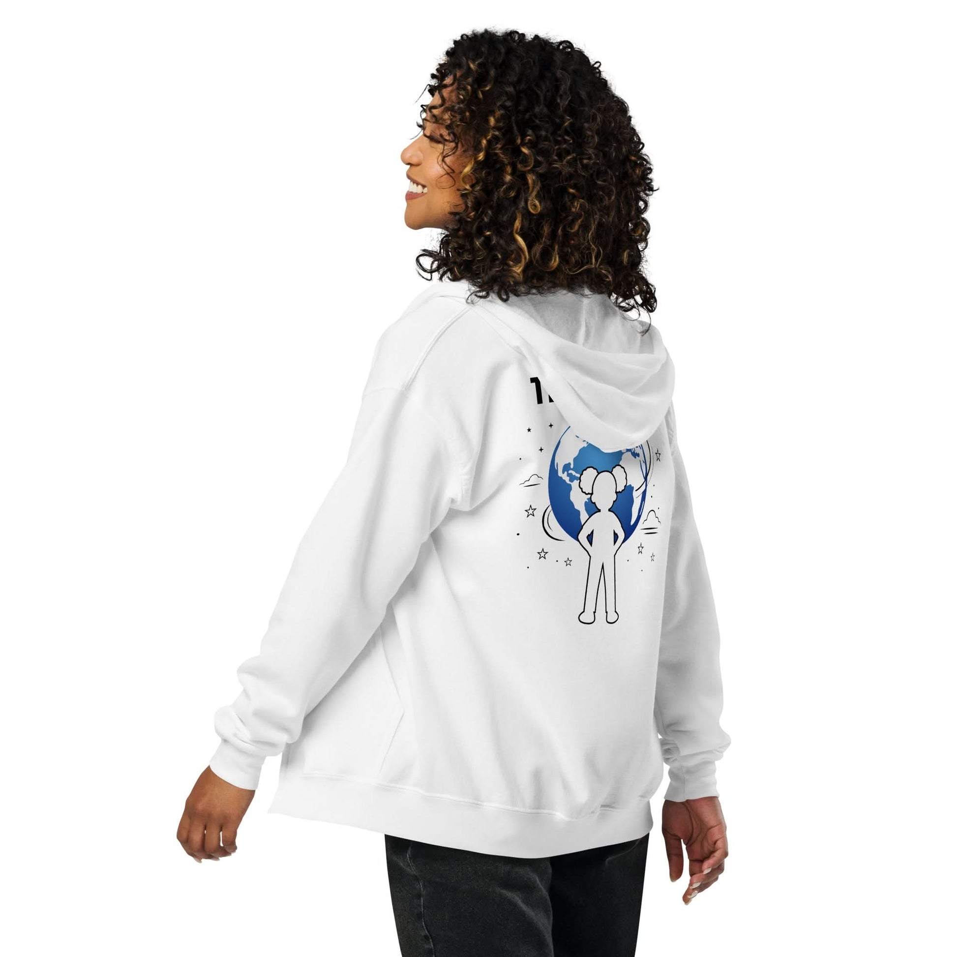 Me vs The World™ Unisex heavy blend zip hoodie ki.bo international 