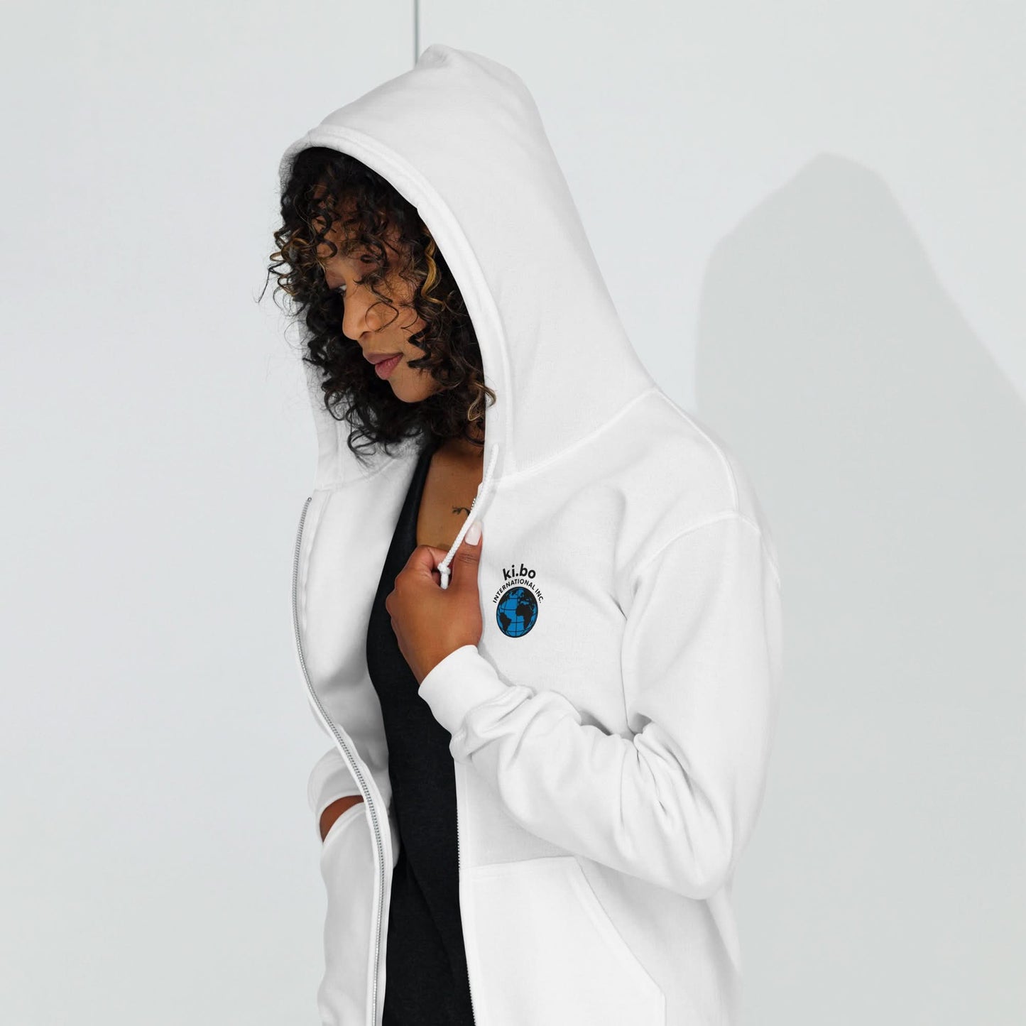Me vs The World™ Unisex heavy blend zip hoodie ki.bo international 