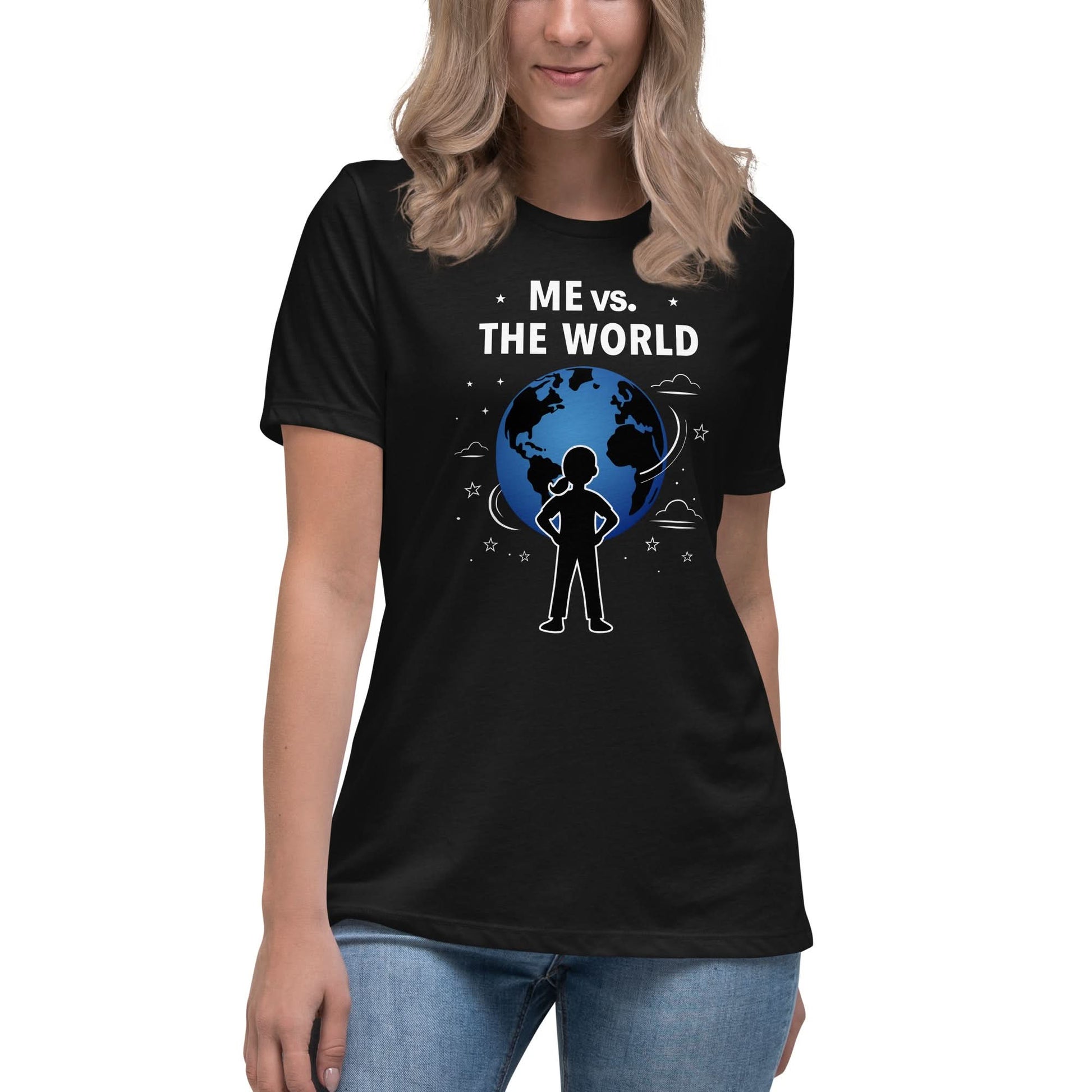 Me vs The World T-shirt-brought to you by B A Light